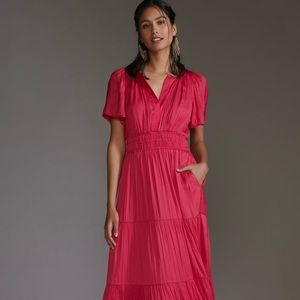 Anthropologie The Somerset Maxi Dress | Size: Large | Color: Magenta